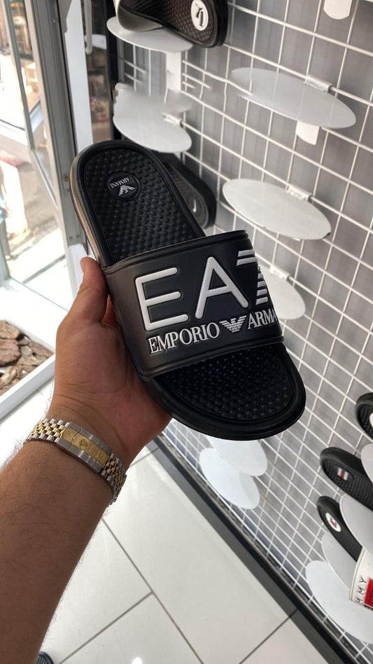 Emporio Armani 7 Slides in 2 Colors THE SNUG SPOT