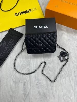 Chanel Luxury Iconic Quilted Pattern & Interlocking CC Logo Bag The Snug Spot