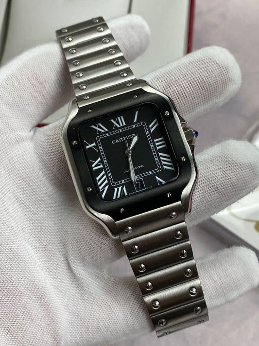 Cartier Santos Watches with chain strap in multiple colors The Snug Spot